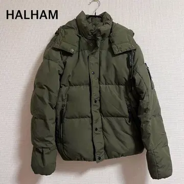 halham 카키 다운 자켓