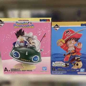 드래곤볼 스냅 피규어 세트 A&B