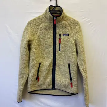 patagonia 플리스 자켓 S 사이즈 크림색