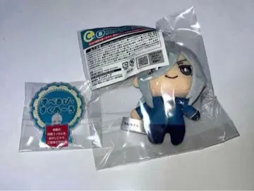 가정교사 히트맨 REBORN! 히코쿠지 스쿠알로 봉제 인형 네임 배지