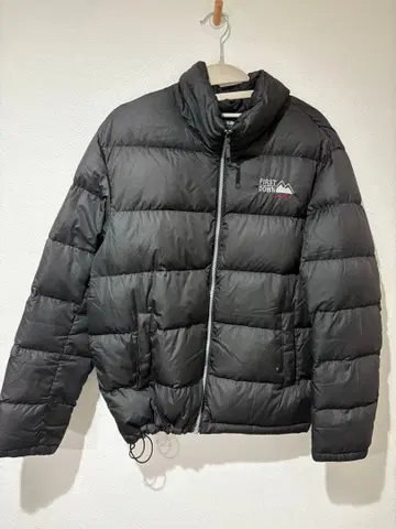 FIRST DOWN 블랙 다운 자켓 M