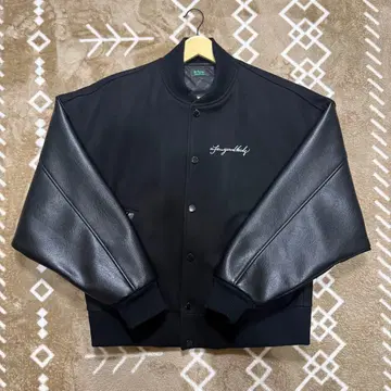 A Few Good Kids 서클 로고 바시티 자켓 L 사이즈 블랙