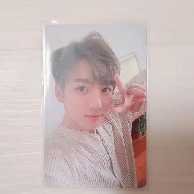 bts 방탄 정국 포카 럽셀 티어 허 앤써 tear her answer