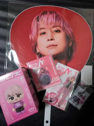 SnowMan ON 굿즈 사쿠마 다이스케 소프트 비닐 부채 아크릴 스탠드