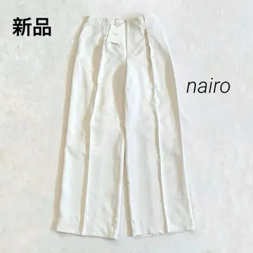 새상품 nairo 나이로 2way 디자인 슬랙스 L 아이보리