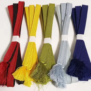 (0651) 허리띠 5점 묶음 판매 허리끈 기모노 일본 의류 잡화