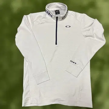 OAKLEY 하프 지퍼 셔츠 M 화이트