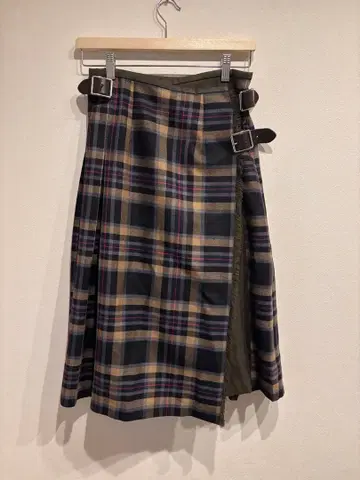 오닐 오브 더블린 체크 퀼트 스커트