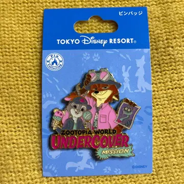 주토피아2 핀 배지 디즈니 리조트