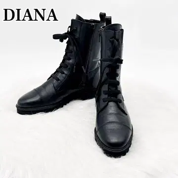 새상품급 DIANA 다이애나 23 사이드 고어 워크 부츠 숏부츠