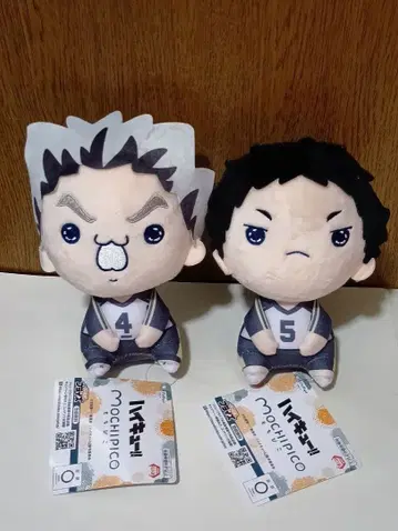 하이큐!! 모찌피코 봉제 인형 보쿠토 아카아시