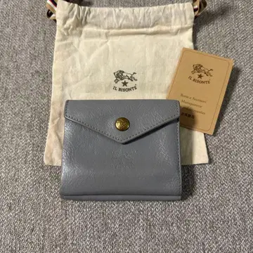 일비종떼 라운드 스냅 접이식 지갑 그레이 지갑