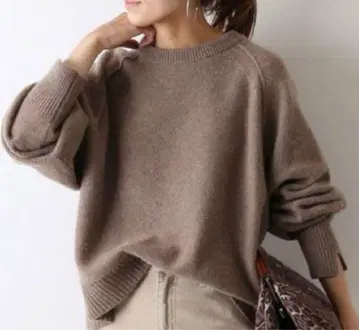 FRAMeWORK 프레임워크 W/Ca 크루넥 풀오버 캐시미어 혼방