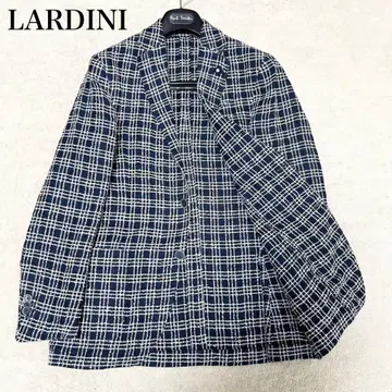 새상품급 라르디니 언라이닝 자켓 테일러드 자켓 자카드 원단