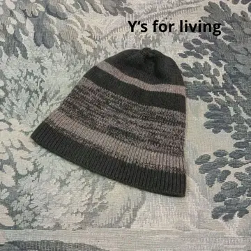 Y s for living 보더 니트 캡 와이즈 포 리빙