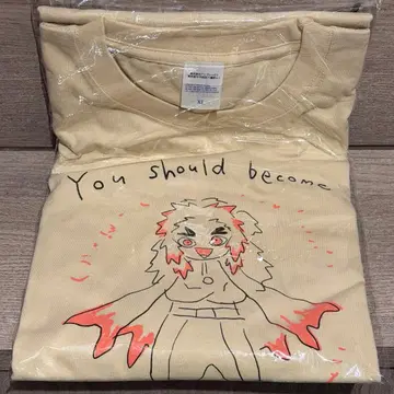 귀멸의 칼날 렌고쿠 쿄쥬로 전집중전 무한열차편 유곽편 계승자 T셔츠 XL