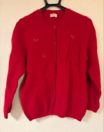 일본제 울 100% 가디건 클리닝 완료