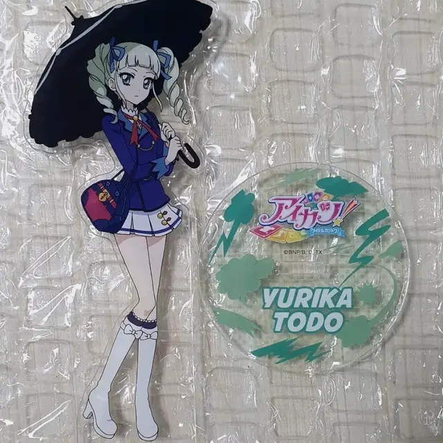 아이카츠! 아이엠스타 유리카 5주년 교복 아크릴 스탠드 유리 토도 동복