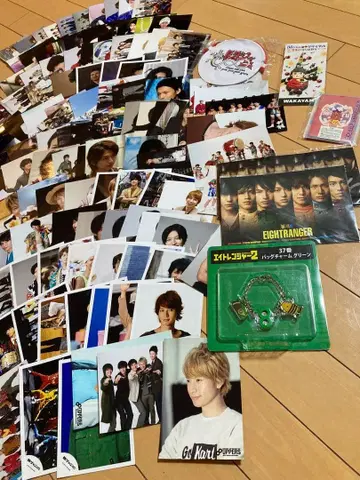 에이트레인저 2 백참과 칸쟈니와 오쿠라 타다요시 사진 세트