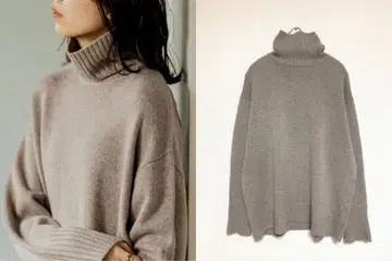 N.O.R.C 노크 울 캐시미어 터틀넥 니트 스웨터