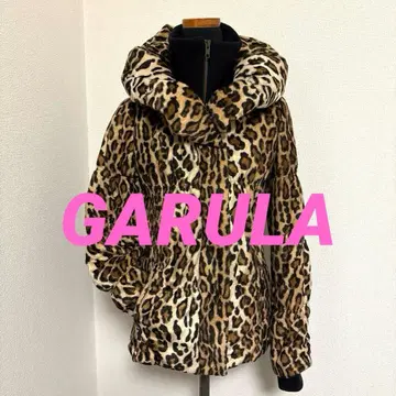 GARULA 갈룰라 표범 무늬 레오파드 코트 블루종 00s y2k