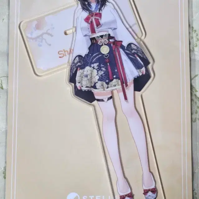 스텔라이브 시라유키 히나 한복 공식 아크릴 스탠드