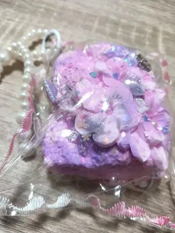 꽃 반짝반짝 해외 스퀴즈