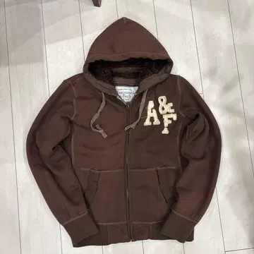 00s A&F Abercrombie&Fitch 브라운 후드티 마카오 제조