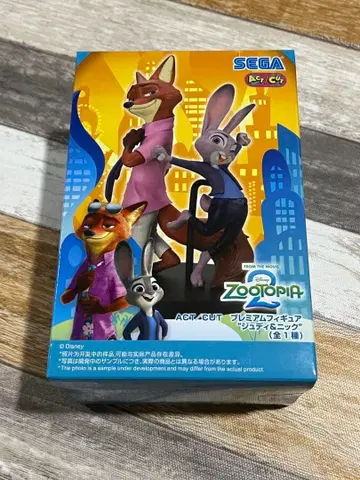 디즈니 주토피아 ACT-CUT 프리미엄 피규어 '주디&닉'