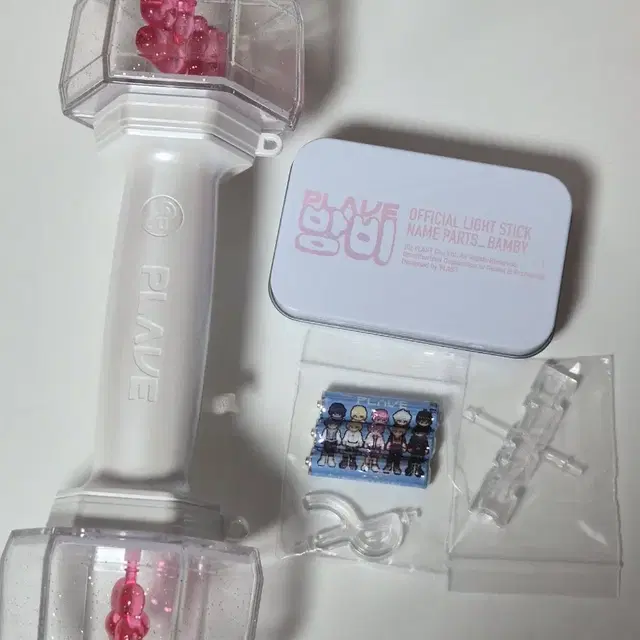 플레이브 아뵹 응원봉 밤비 파츠 건전지 일괄