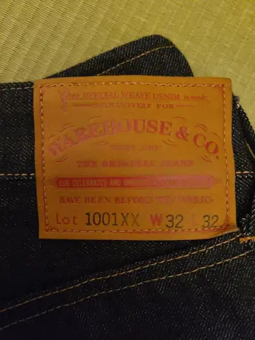 웨어하우스 1001XX W32 L32 미사용 새상품 warehouse