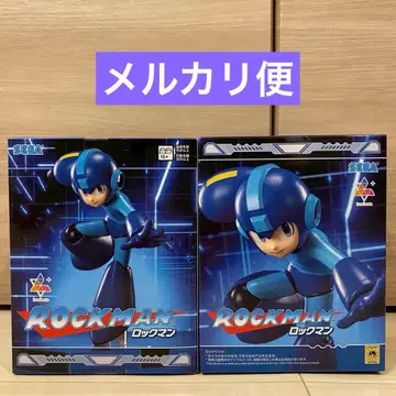 새상품 미개봉 록맨 ROCKMAN 피규어 2개 세트