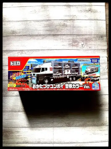 [미개봉 새상품] 토미카 오카타즈케 콘보이 경찰 컬러 버전