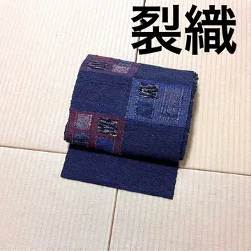 단직 포인트 패턴 멋진 팔촌 나고야 오비(약 24cm)