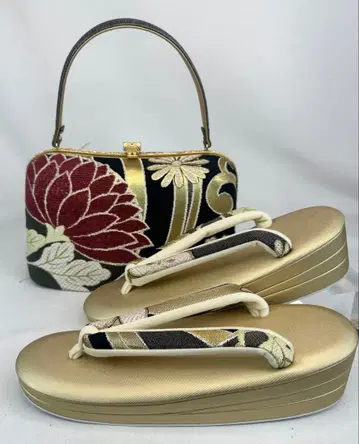 순수 실크 오비지 조리 백 세트 F 사이즈 조리