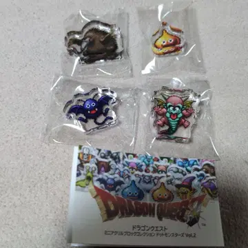 드래곤 퀘스트 미니 아크릴 블록 가챠