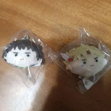 죠죠의 기묘한 모험 미니 페이스 마스코트 시저 죠셉 키링