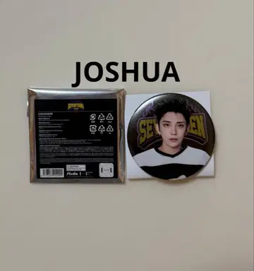 SEVENTEEN 세븐틴 조슈아 캔 배지 HOME