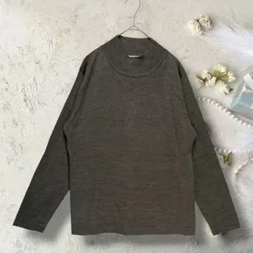 Shilubera 그레이 긴팔 니트 스웨터 L