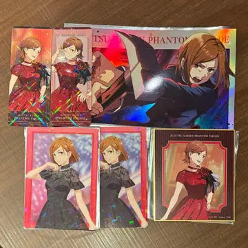 주술회전 팬파레 환영야행본점 포스터 색지 카드 혜택 쿠기사키 노바라