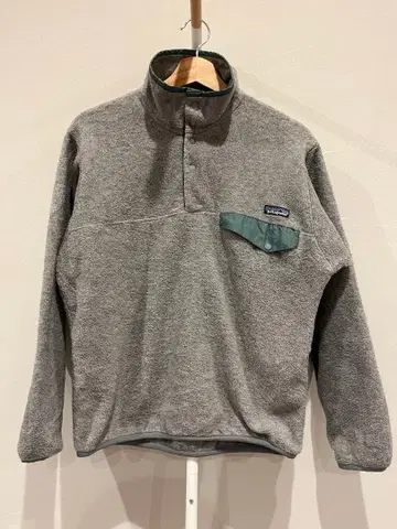 명작 patagonia 파타고니아 플리스 신틸라 스냅T M 90's