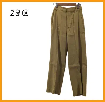 23구 ARRONDISSEMENTS 린넨 혼방 와이드 팬츠 32