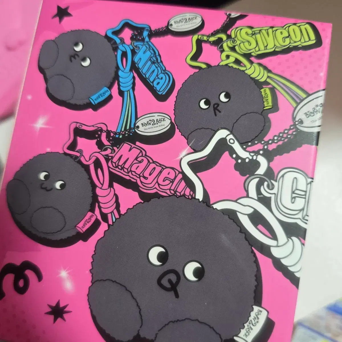 QWER | 큐더블유이알 QWER Lock Voice Keyring Doll Chodan Sealed Pop