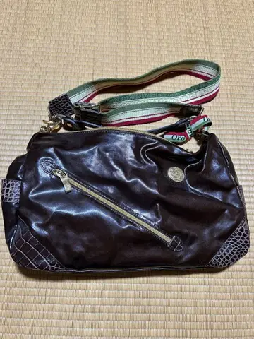 오로비안코 orobianco 숄더백 2way 다크 브라운