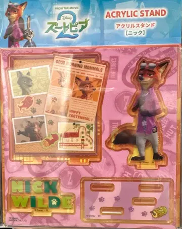 [ 최저가 ] 주토피아2 아크릴 스탠드 닉 와일드