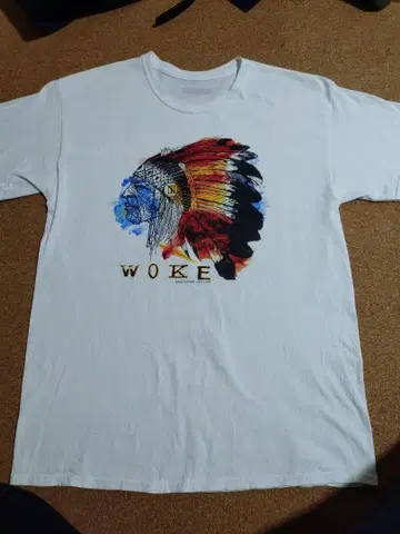 The BONEZ WOKE L 사이즈 티셔츠