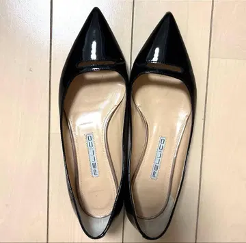 PELLICO 에나멜 플랫 펌프스 37