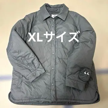 유니클로 안야 힌드마치 퍼프 테크 셔츠 자켓 XL 올리브