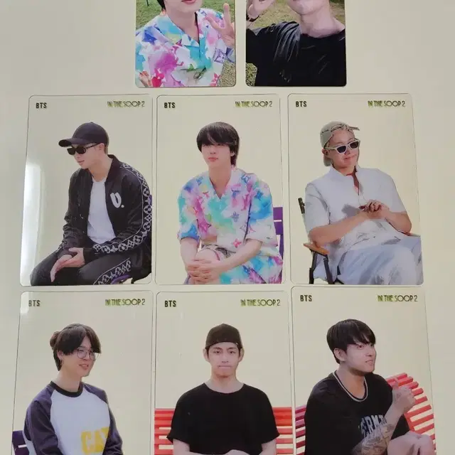 방탄 BTS 인더숲 포카 일괄