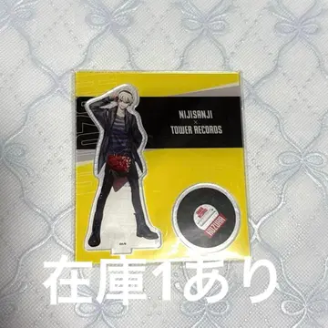 니지산지 쿠츠하 타워 레코드 아크릴 스탠드